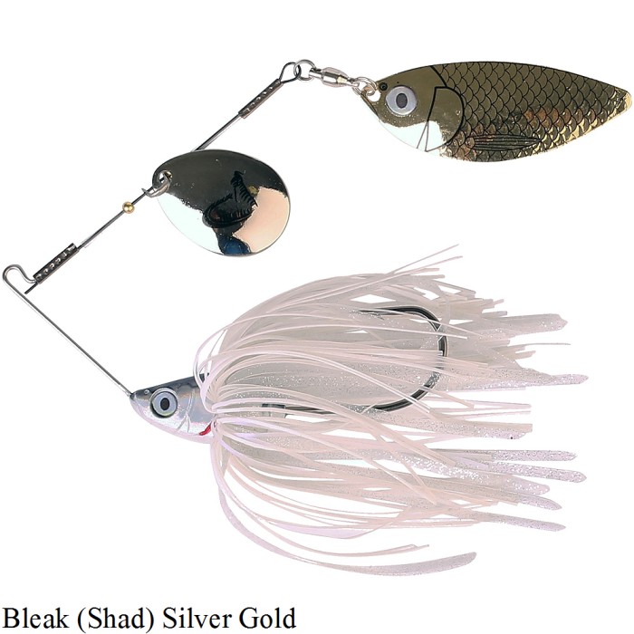 Savage Gear Ti-Flex Spinnerbait Bleak (Shad) Silver Gold