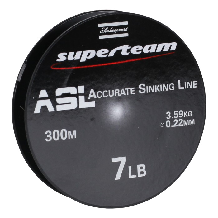 Shakespeare Superteam ASL Line 300m 7lb Spool