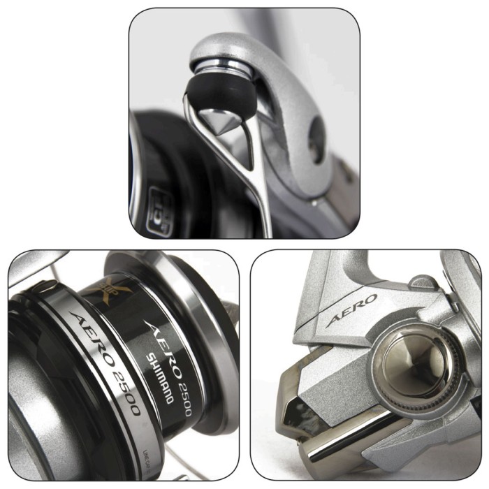 Shimano Aero 2500 FA HG Reel Close Ups