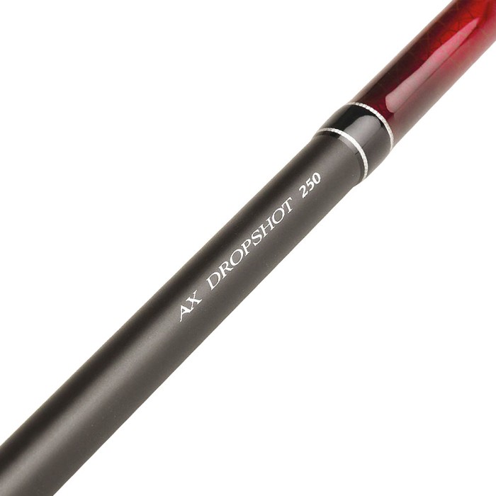 Shimano Yasei Red AX Dropshot Rod Close Up 1