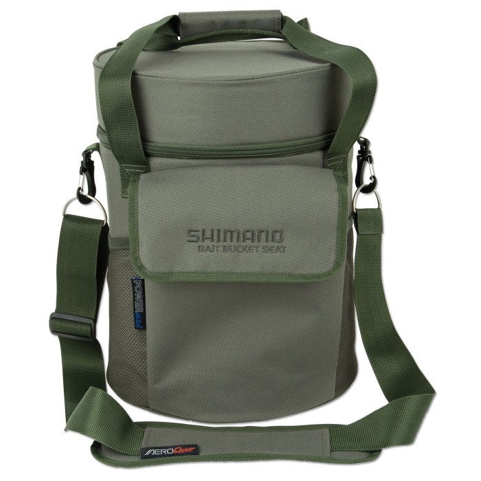 Shimano Olive Bait Bucket Seat