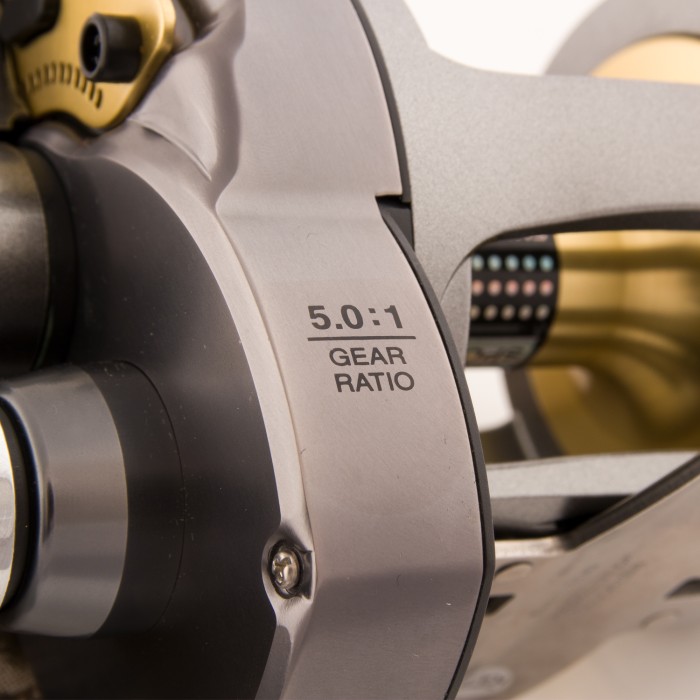 Shimano Tyrnos Multiplier Reel Close Up 1
