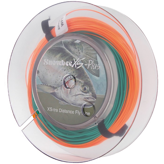 Snowbee EXD Intermediate Line Kelly Green Orange Spool