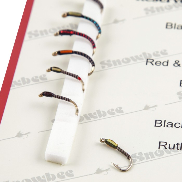 Snowbee Infallible (Reservoir) Buzzers Fly Selection Close Up