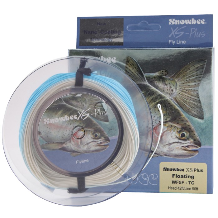 Snowbee XS Floating 2 Tone Line Blue Ivory