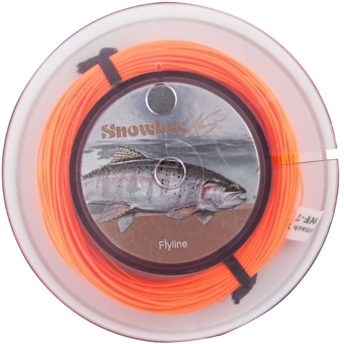 Snowbee XS Floating Fly Line Hi-Viz Orange Spool