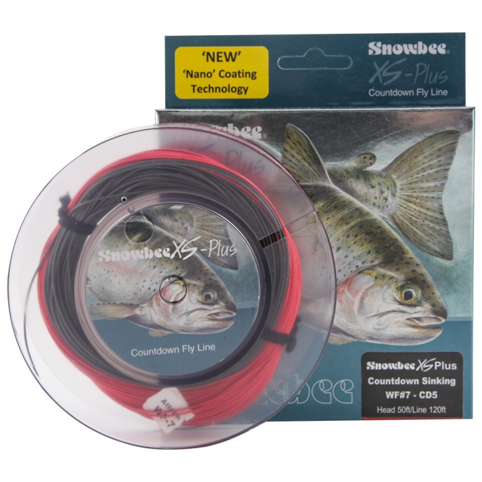 Snowbee XS Plus Countdown 5 Line Brown Red