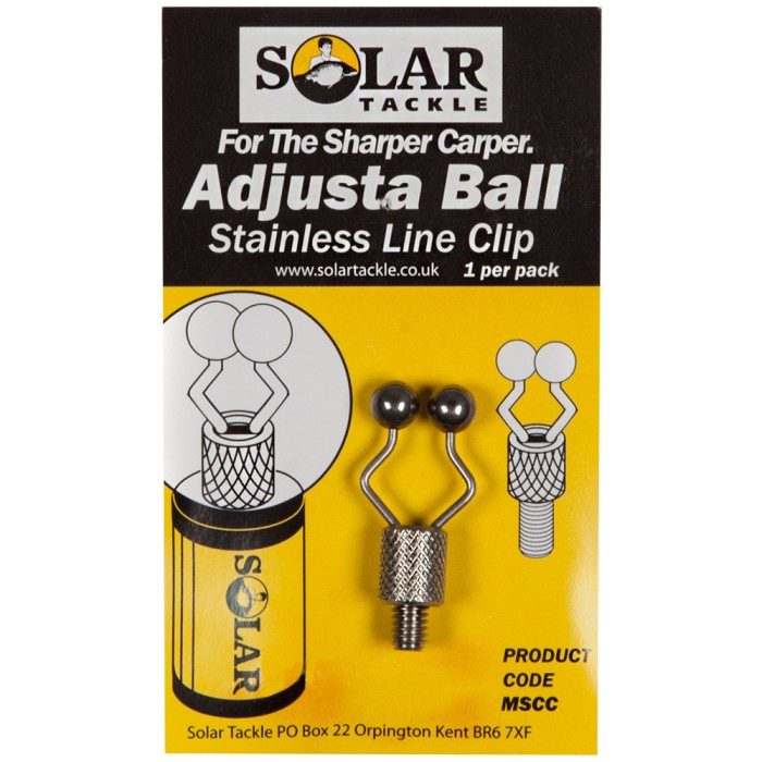 Solar Adjusta Ball Stainless Line Clip