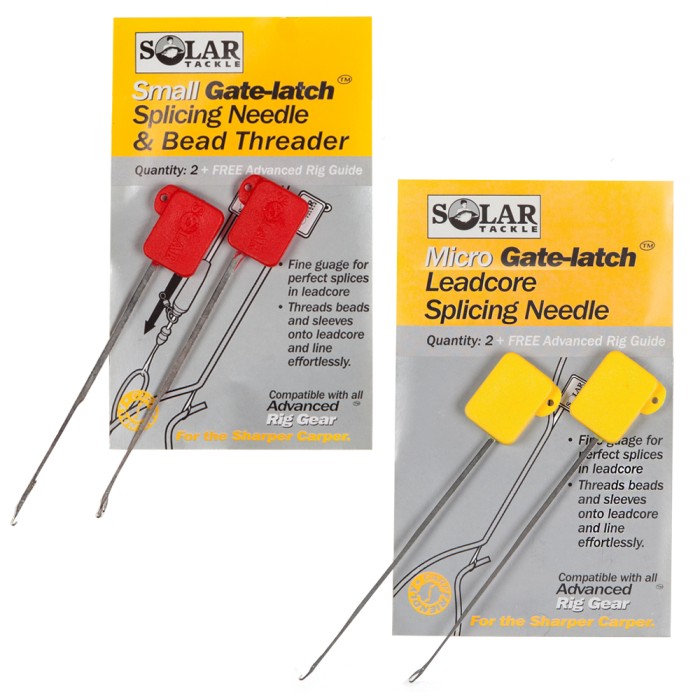 Solar Gate Latch Splicing Needle and Bead Threader