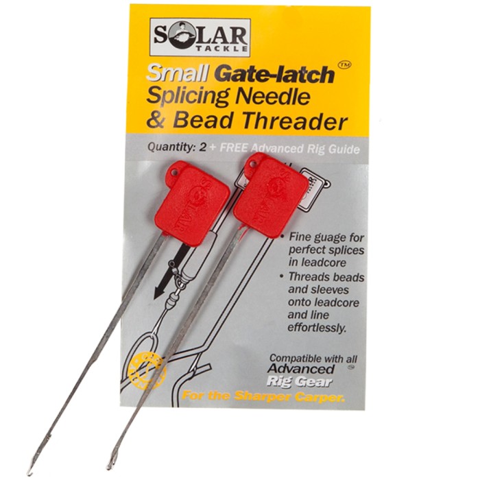Solar Gate Latch Splicing Needle and Bead Threader Small
