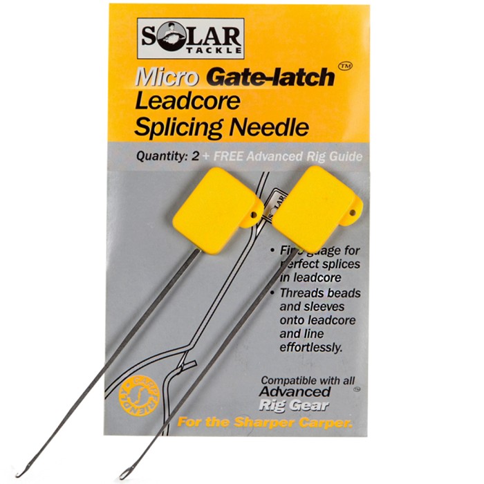 Solar Gate Latch Splicing Needle and Bead Threader Micro