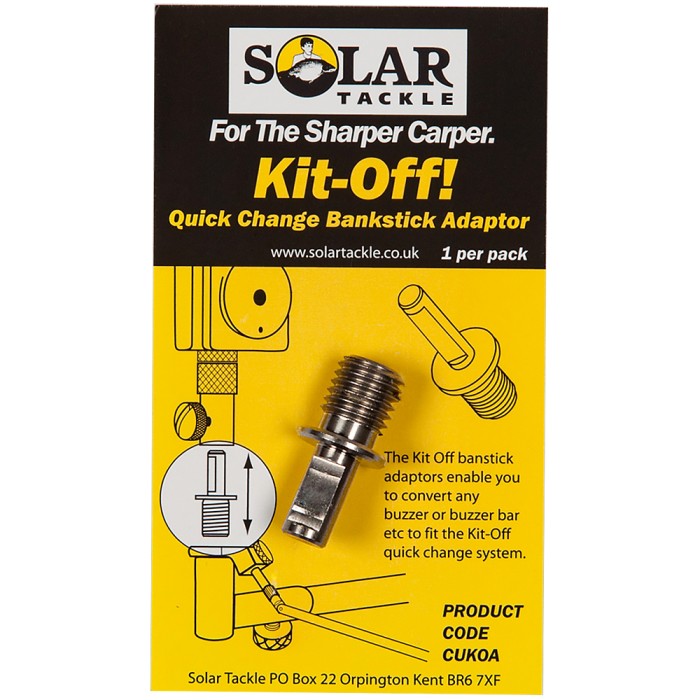 Solar Kit Off Quick Change Bankstick Adaptor