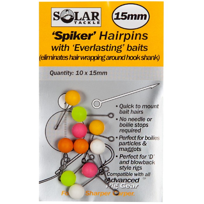 Solar Spiker Hair Pins 15mm