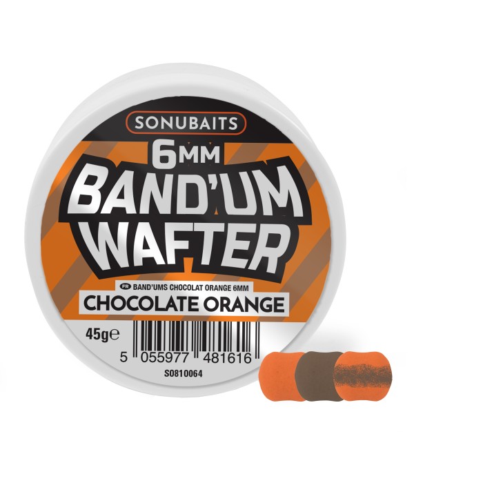 Sonubaits 6mm Band'um Wafters Chocolate Orange