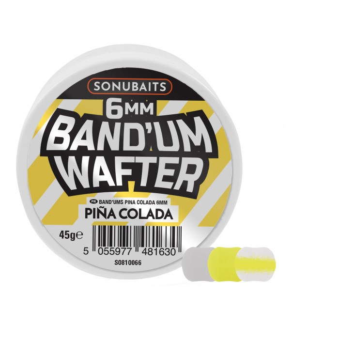 Sonubaits 6mm Band'um Wafters Pina Colada