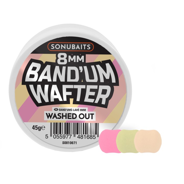 Sonubaits 8mm Band'um Wafters Washed Out