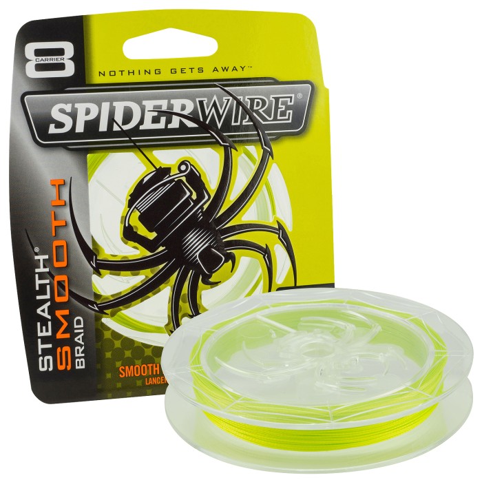 Spiderwire Stealth Smooth 8 Yellow Braid
