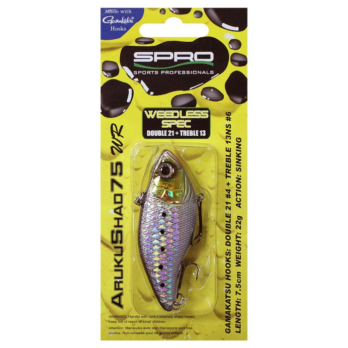 Spro Aruku Shad 75WR 1