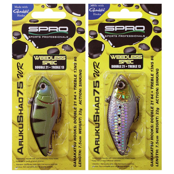 Spro Aruku Shad 75WR