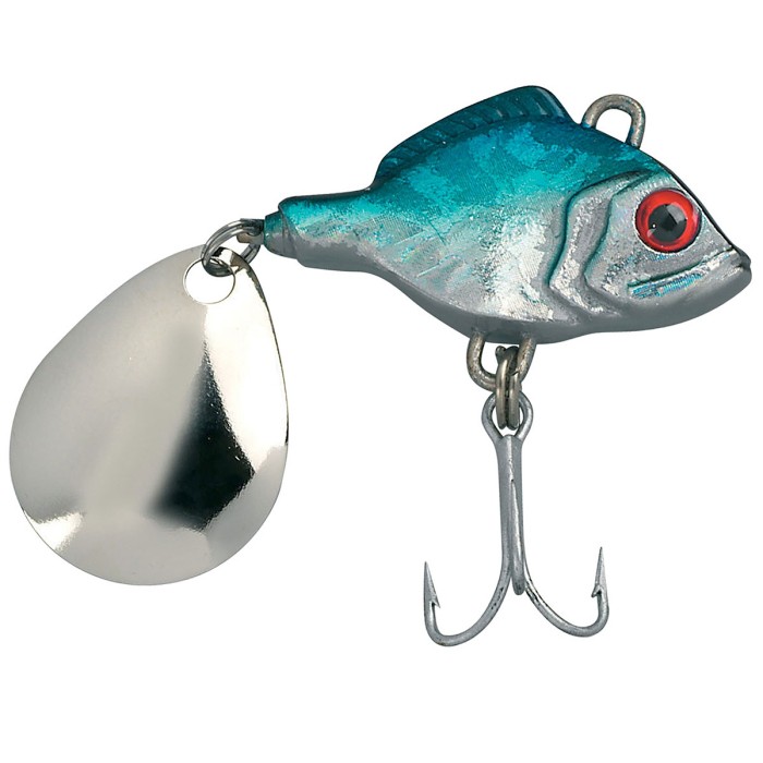 Spro Asp Jiggin' Spinner Blue/Black Back