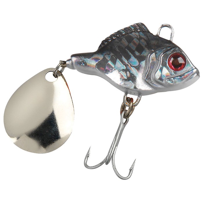 Spro Asp Jiggin' Spinner Black/Silver