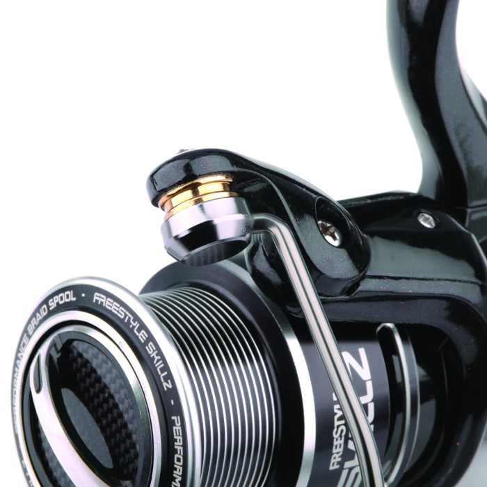 Spro Freestyle Skillz Pepper Dash Reel Close Up