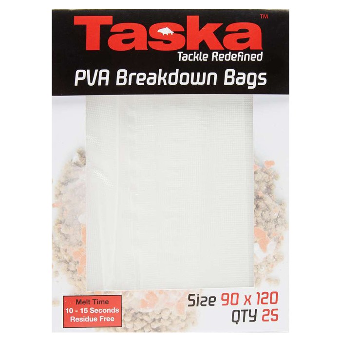 Taska Breakdown PVA Bags