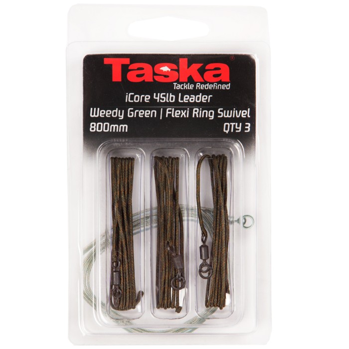 Taska iCore 45lb Leader Flexi Ring Swivel