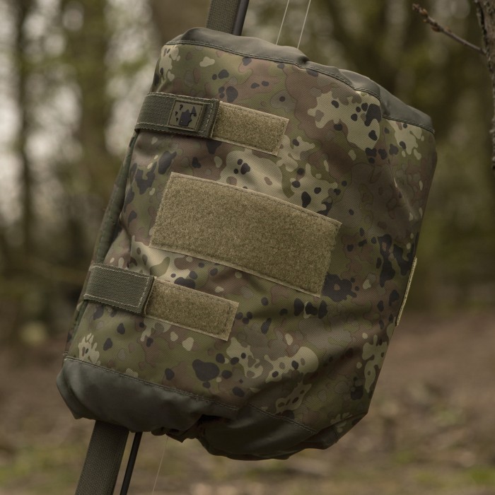 Thinking Anglers Camfleck Fishing Reel Pouch In Use 3