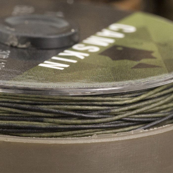 Camskin Weed Green sprayed sections