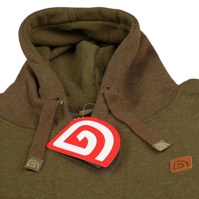 Trakker Earth Fishing Hoodie Collar