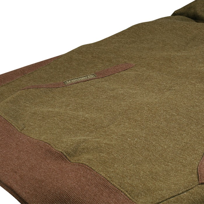 Trakker Earth Fishing Hoodie Material