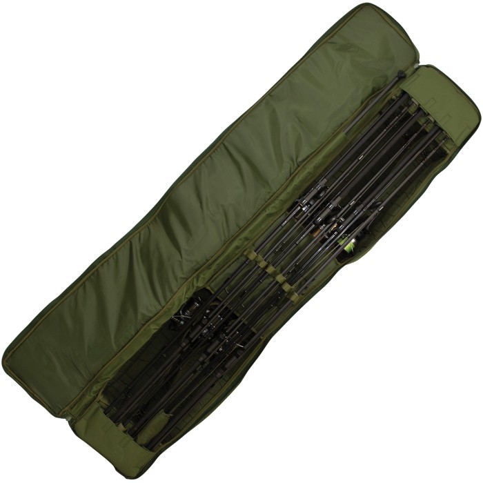 Trakker NXG 6 Fishing Rod Holdall Open