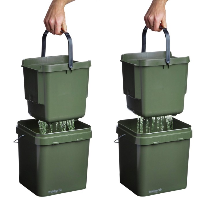 Trakker Pureflo Bait Filter System 17ltr In Use 2