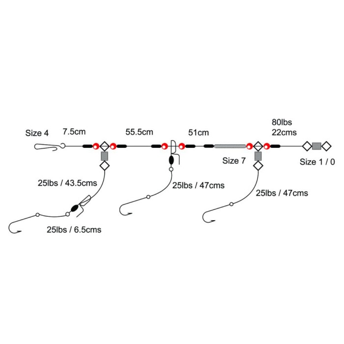 Tronixpro 3 Hook Loop Rig