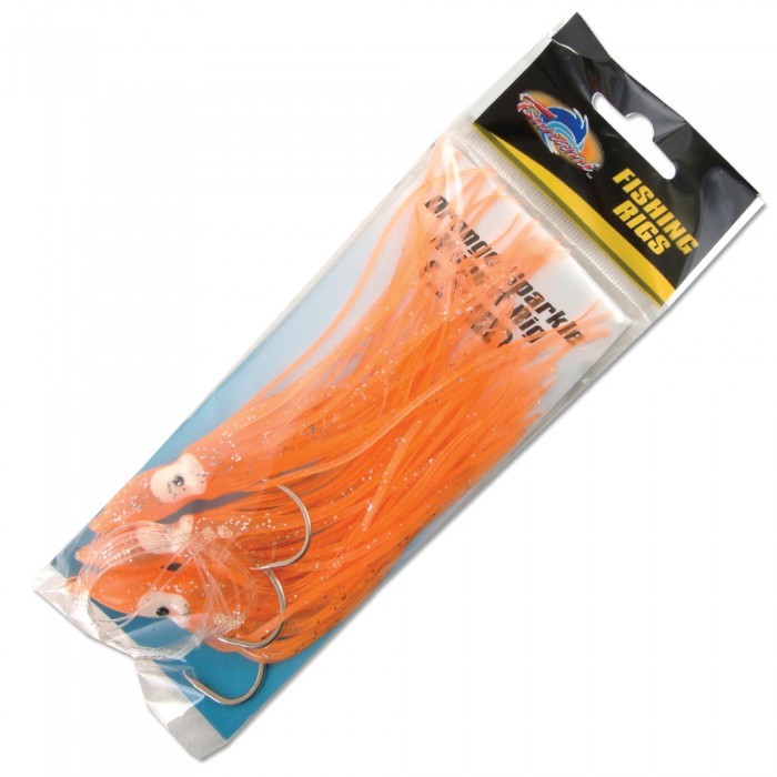 Tsunami Orange Sparkle Muppet Rig