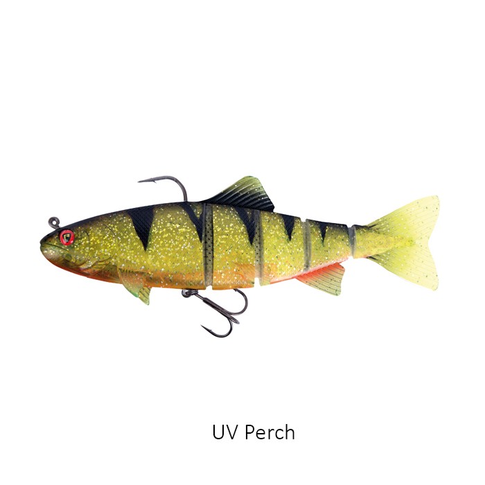 Fox Rage Realistic Replicant Trout Lure Jointed 18cm UV Perch