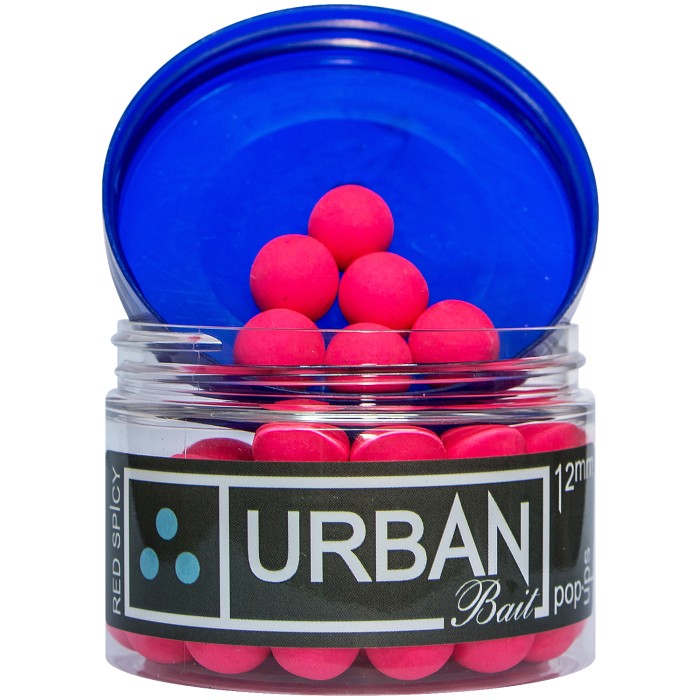 Urban Bait Red Spicy Fish Fluoro Pink Pop Ups