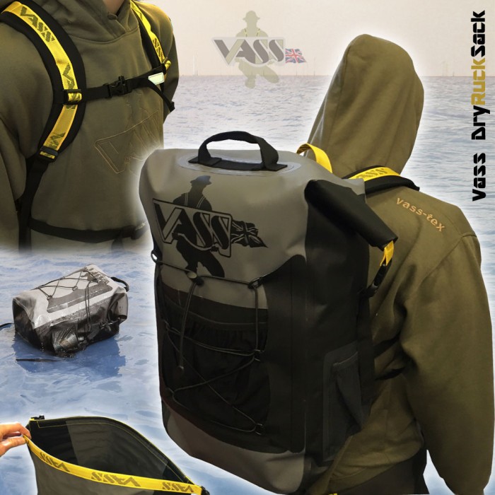 Vass Heavy Duty Dry Rucksack Ine Use 2