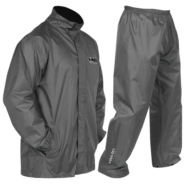 Vass-Tex Lightweight Grey Packaway Jacket and Trouser Set