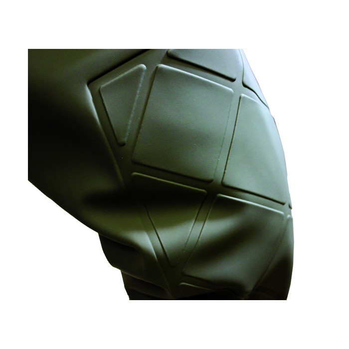 Vass 740E SuperNova Heavy Duty PVC Chest Wader with Knee-reinforcement Close Up Material