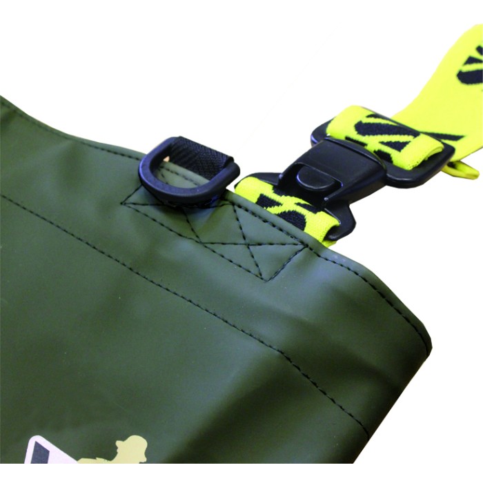 Vass 740E SuperNova Heavy Duty PVC Chest Wader with Knee-reinforcement Close Up 1