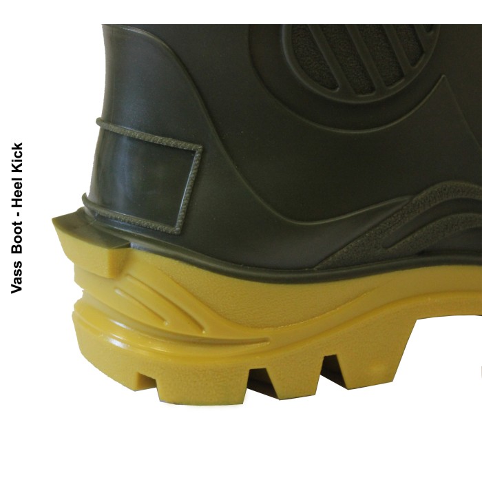 Vass 700E Nova Heavy Duty PVC Chest Wader Boot Close Up 1