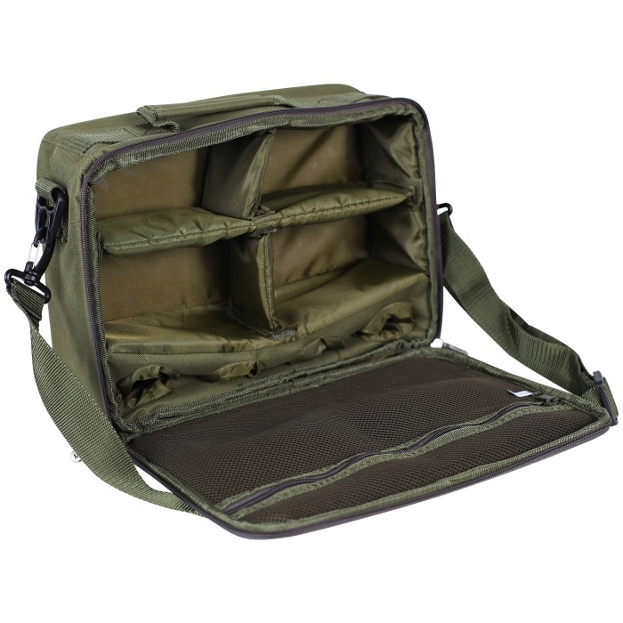 Vision Kenwick Deluxe Reel Bag Open 1