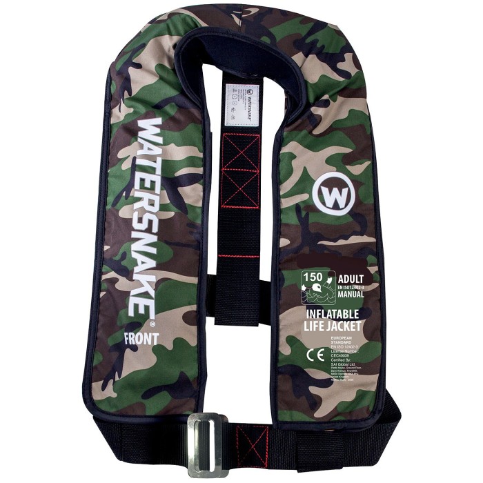 Watersnake Inflatable Manual Life Jacket