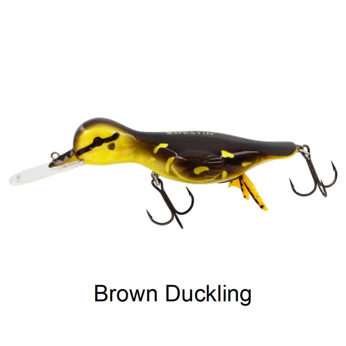 Westin Lures Danny The Duck Crankbait Brown Duckling