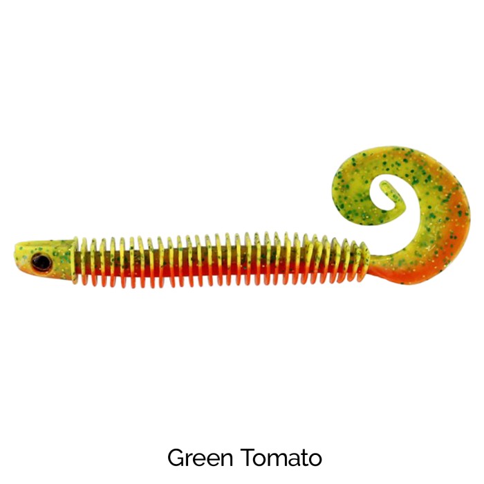 Westin Lures RingTeez CurlTail Lure 10cm Green Tomato
