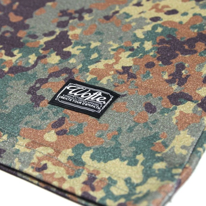 Wofte Flecktarn T-Shirt Close Up