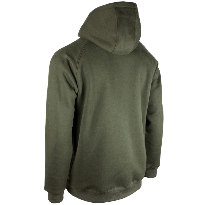 Wofte Olive Rep Hoody Back