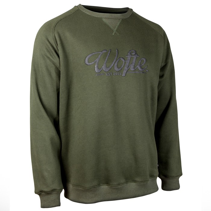 Wofte Olive Rep Sweater